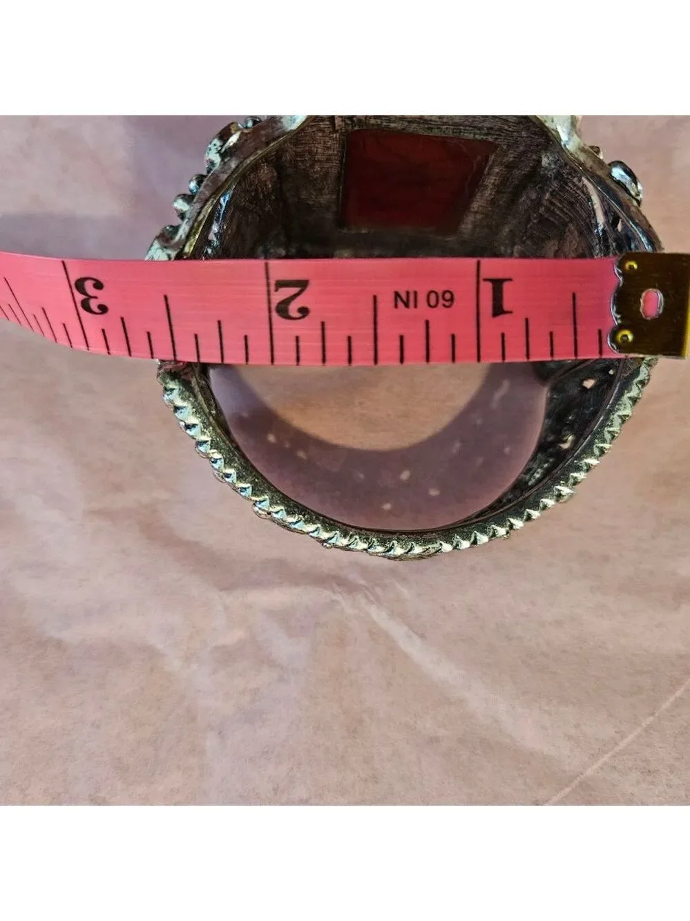 Women's Unbranded Boho Bracelet One Size Red and Silver